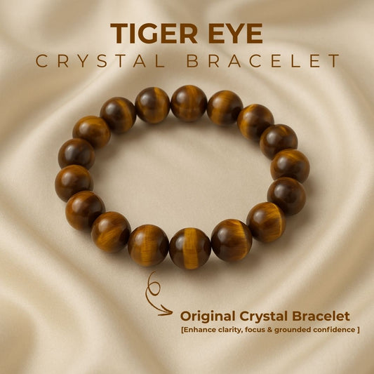 Focus Mode - Tiger Eye Crystal Bracelet