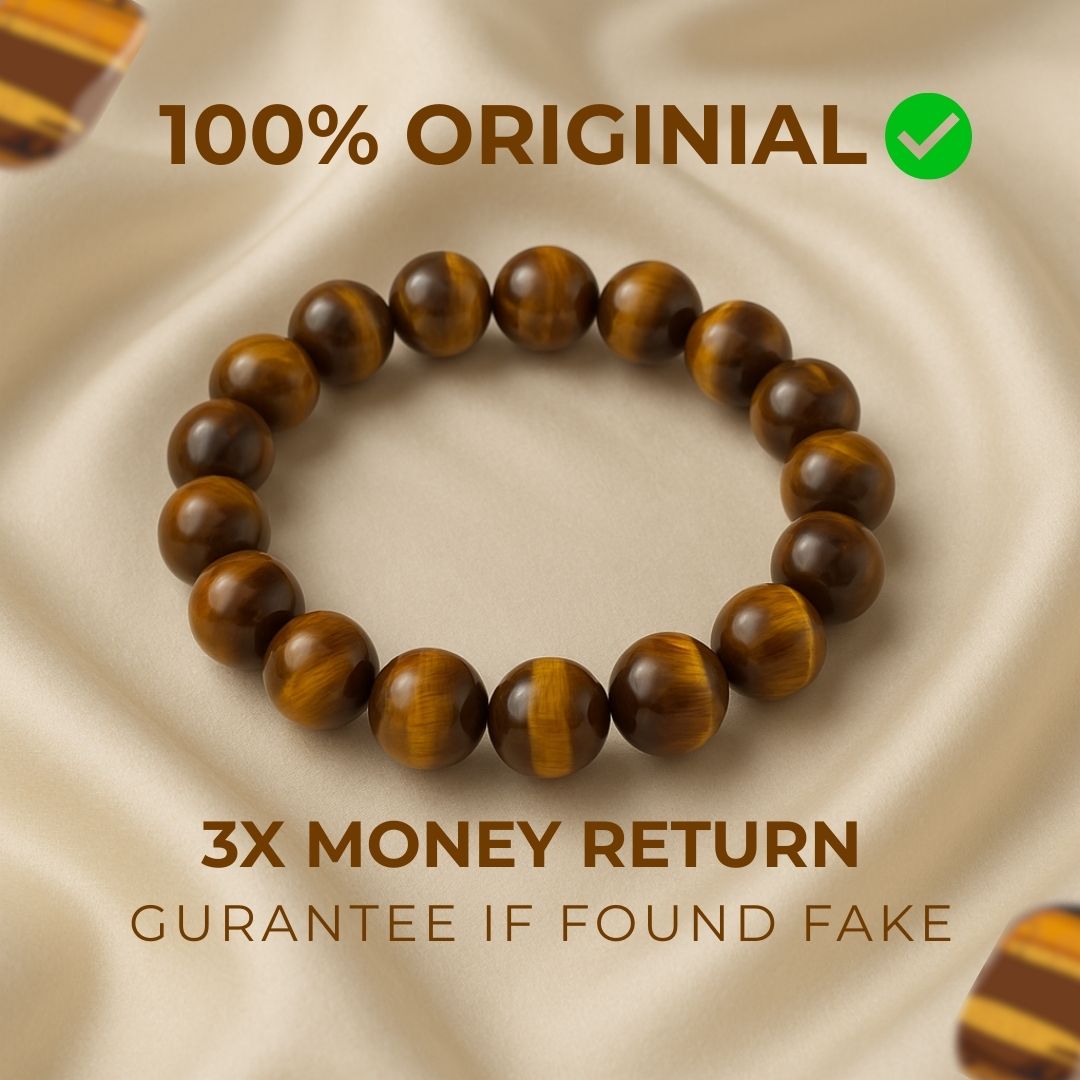 Focus Mode - Tiger Eye Crystal Bracelet