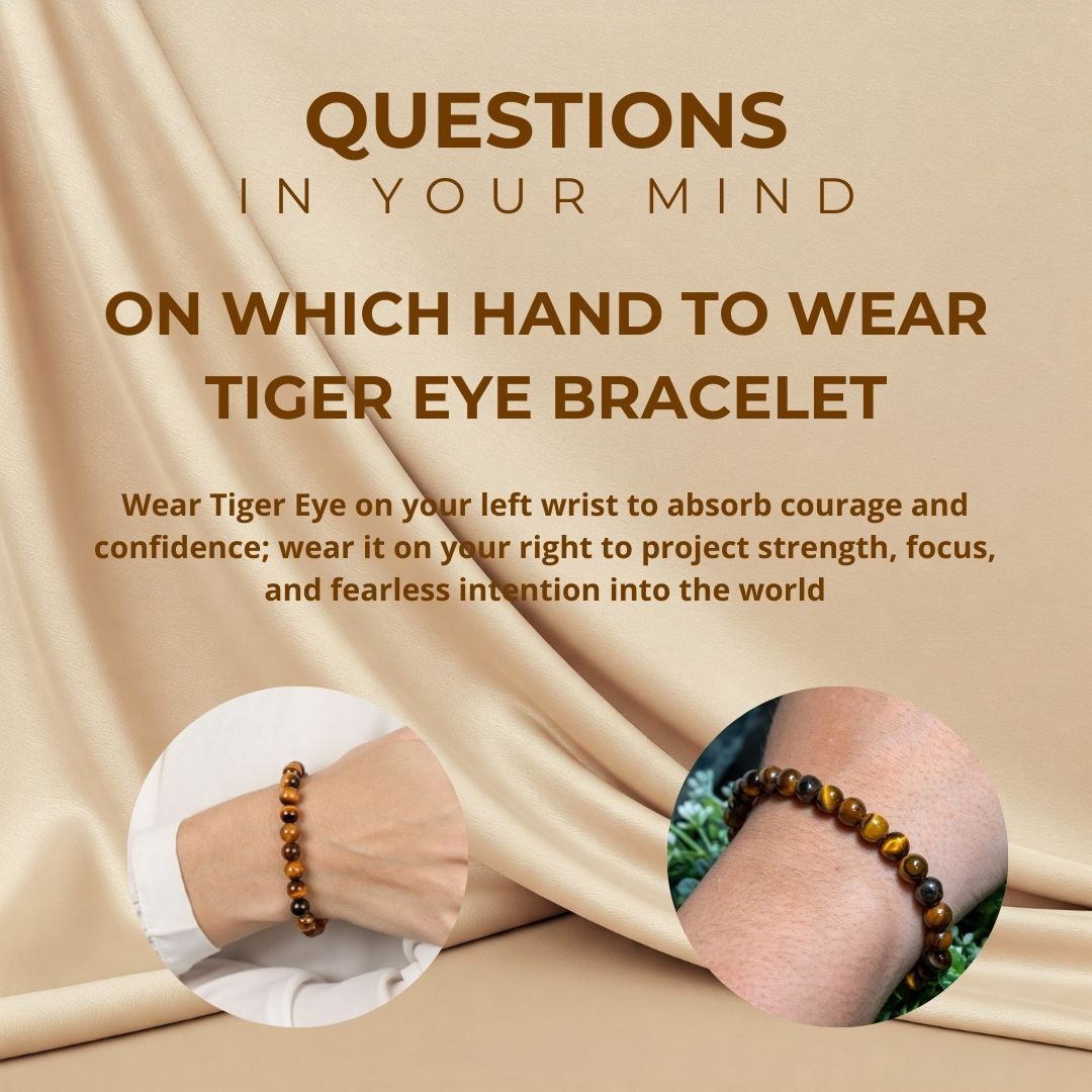 Focus Mode - Tiger Eye Crystal Bracelet