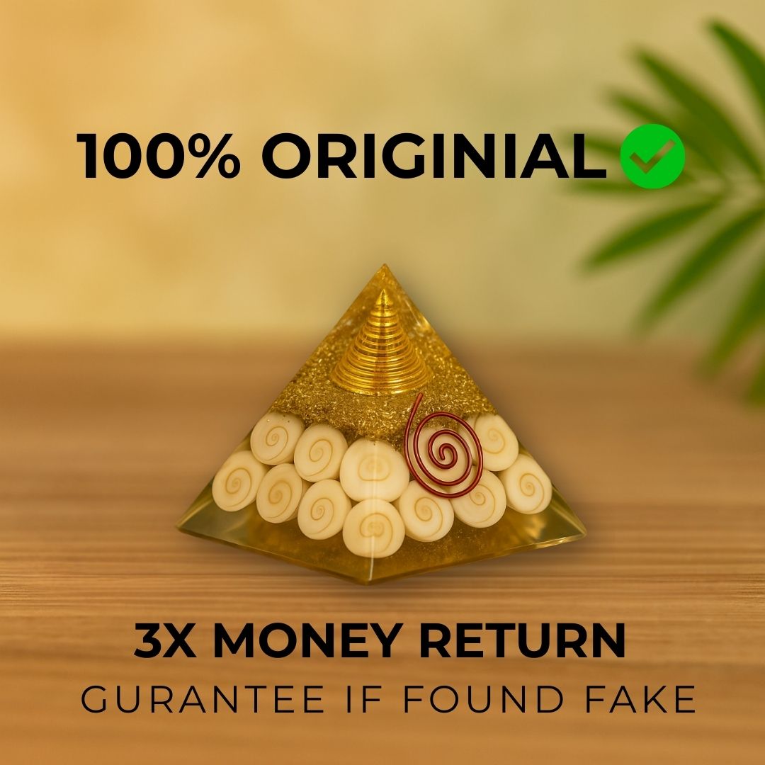 Gomti Chakra Pyramid - 100% Real