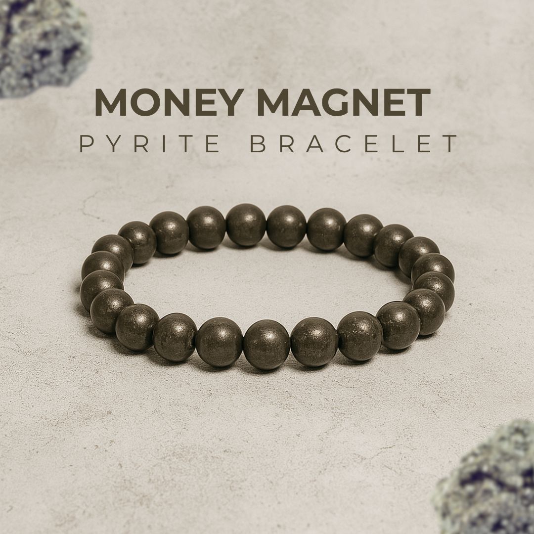 Money Magnet - Pyrite Crystal Bracelet