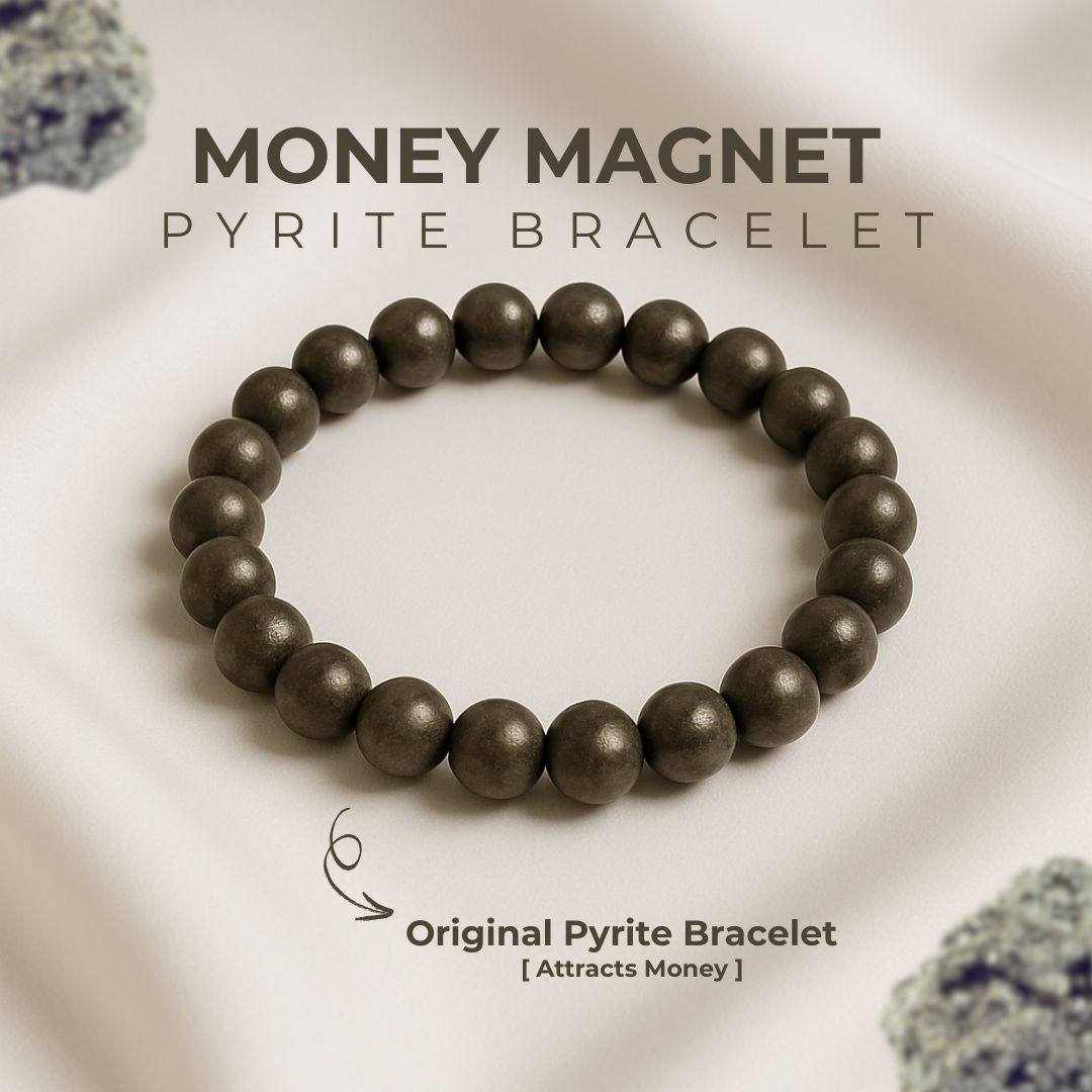 Money Magnet - Pyrite Crystal Bracelet