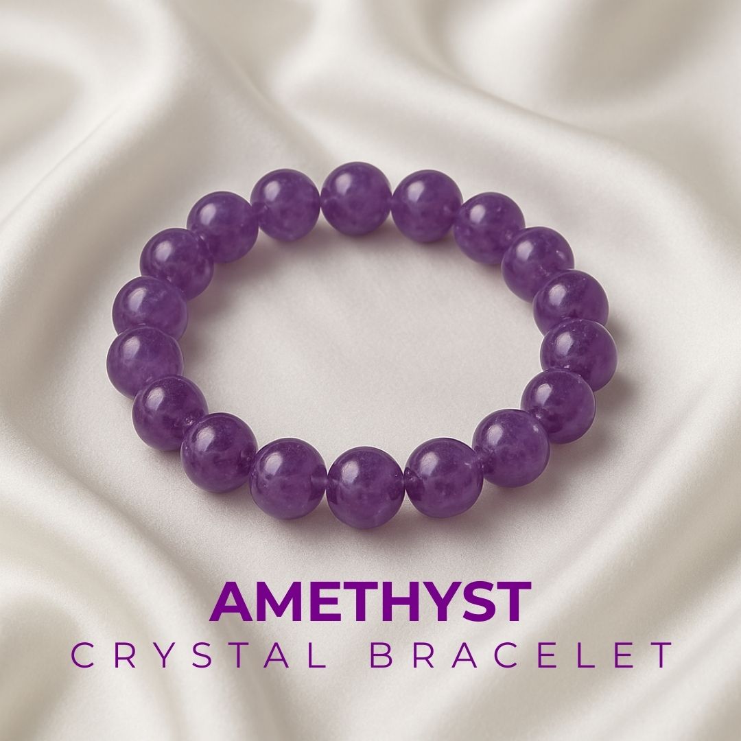 Calm Flow - Amethyst Crystal Bracelet