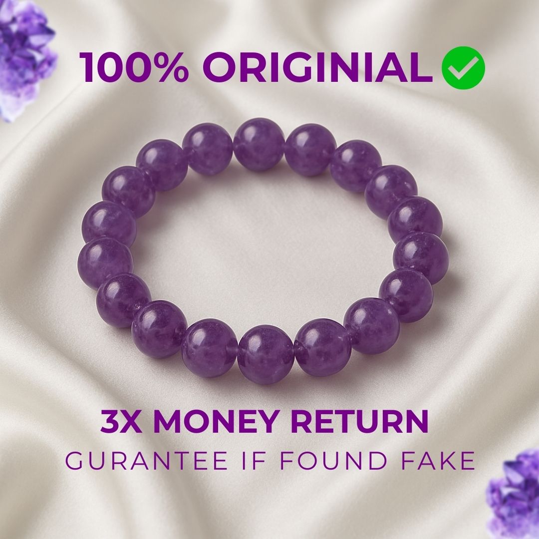 Calm Flow - Amethyst Crystal Bracelet