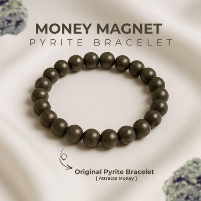 Money Magnet - Pyrite Crystal Bracelet