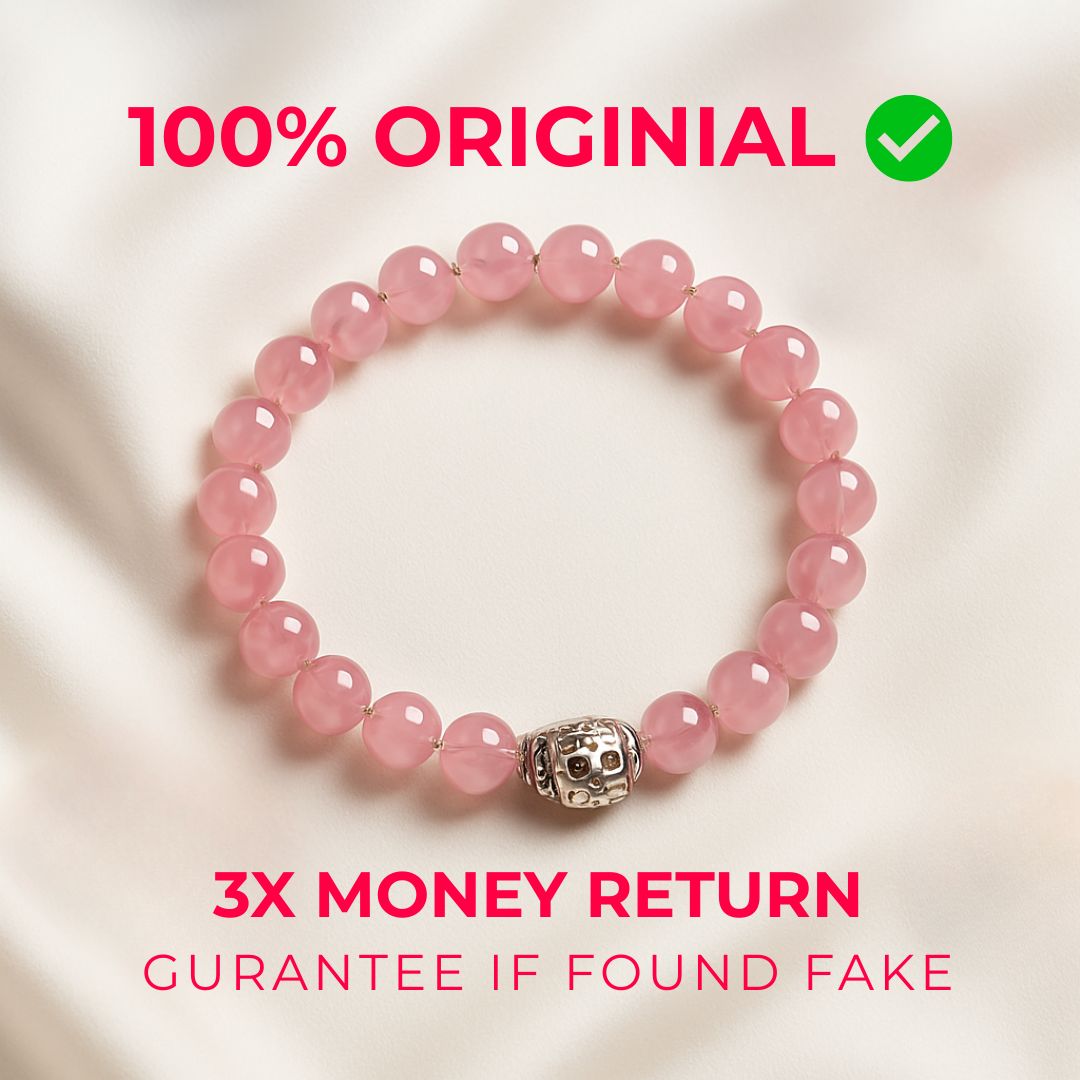 Love Magnet - Rose Quartz Crystal Bracelet