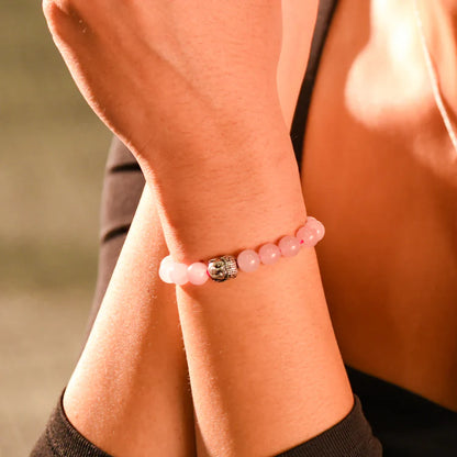 Love Magnet - Rose Quartz Crystal Bracelet